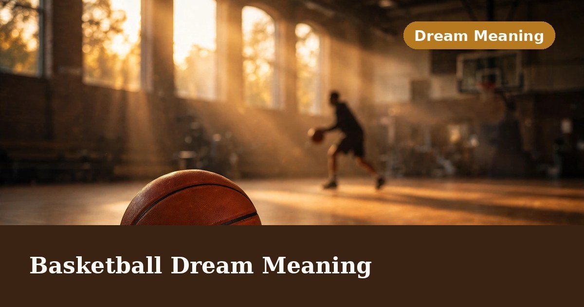Basketball Dream Meaning: Goals, Teamwork, and Confidence