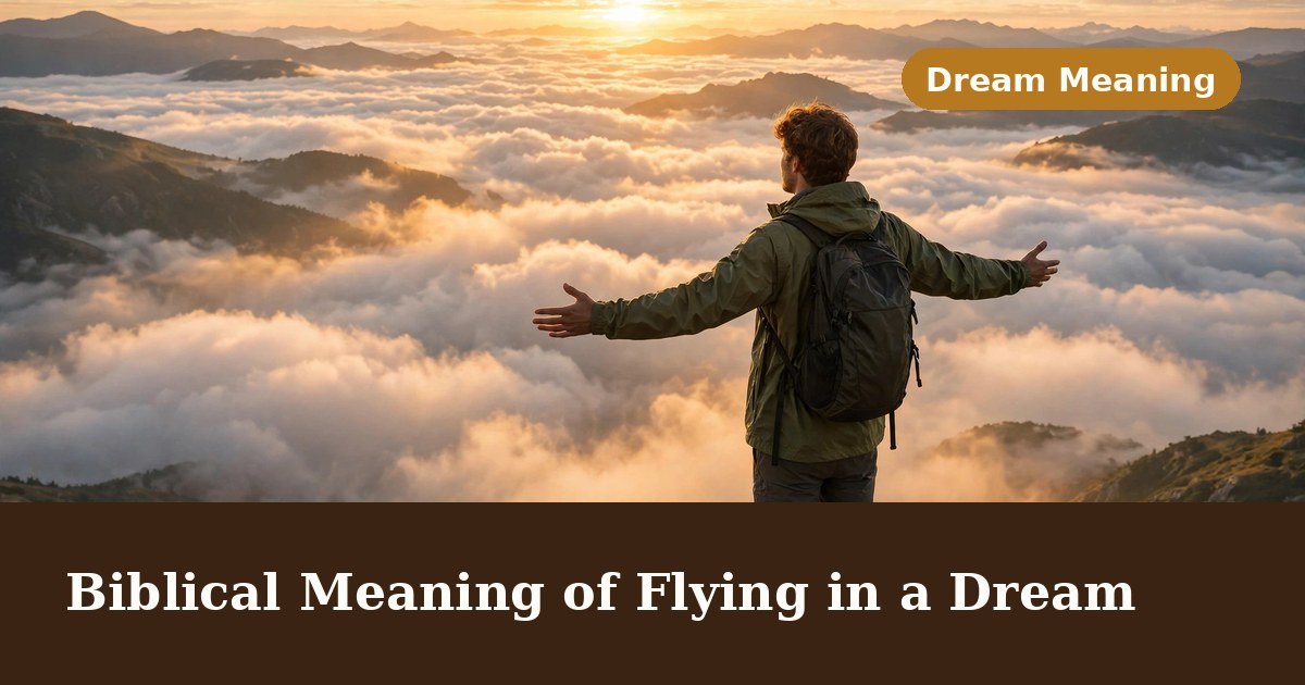 Biblical Meaning of Flying in a Dream: Freedom, Faith, and Calling