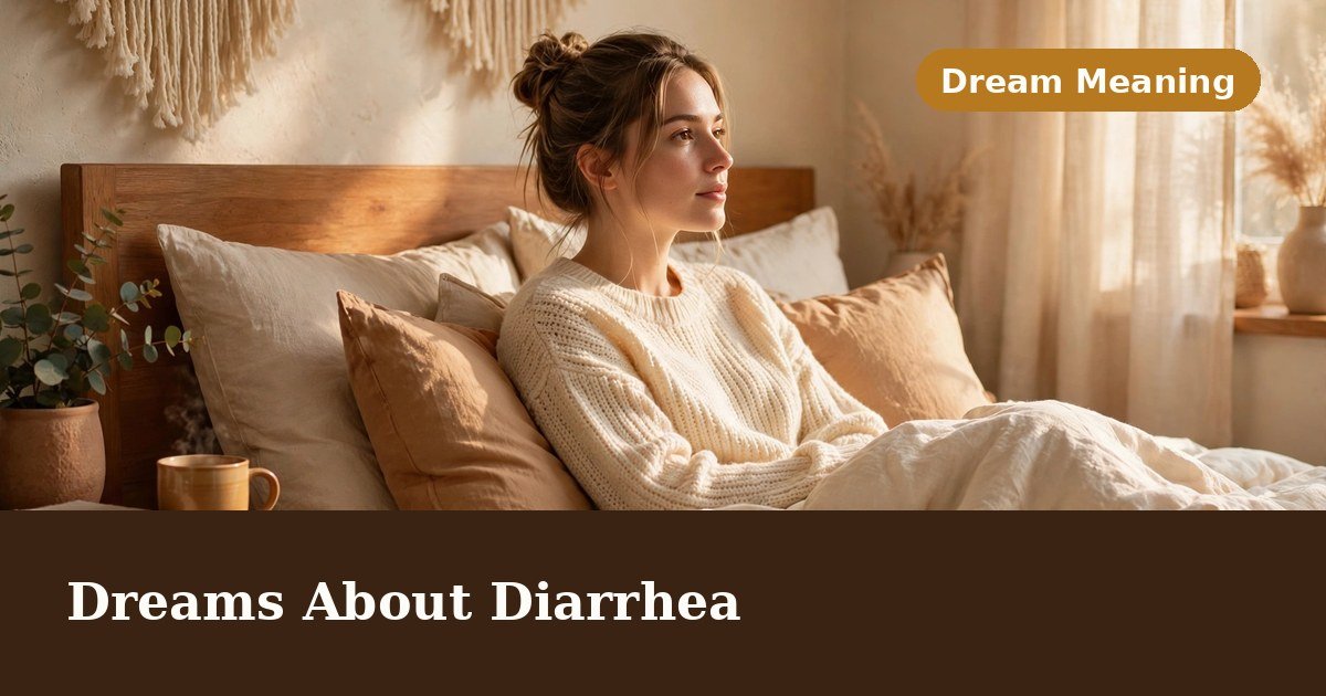 Dreams About Diarrhea: Meaning, Symbolism, and Interpretation